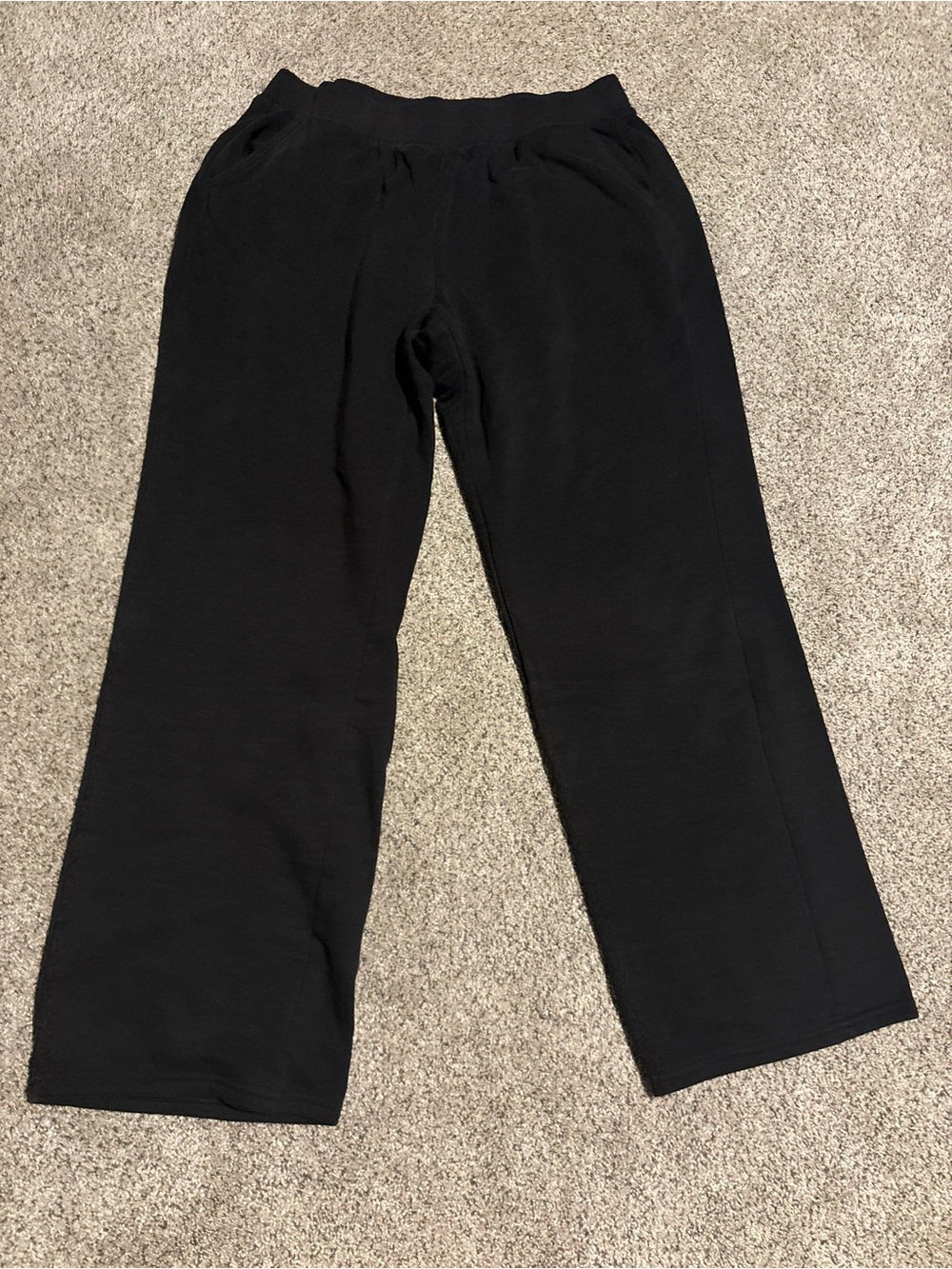Athletic Works Black Women's Jogger Sweatpants
